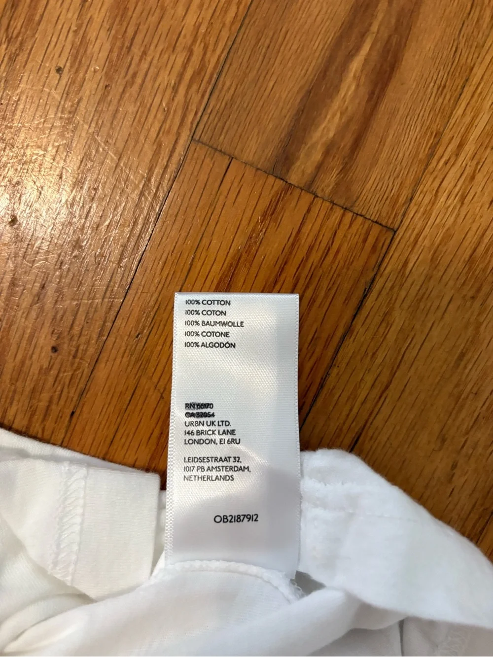 Free People We The Free Perfect Oversized Tee XL White NWOT